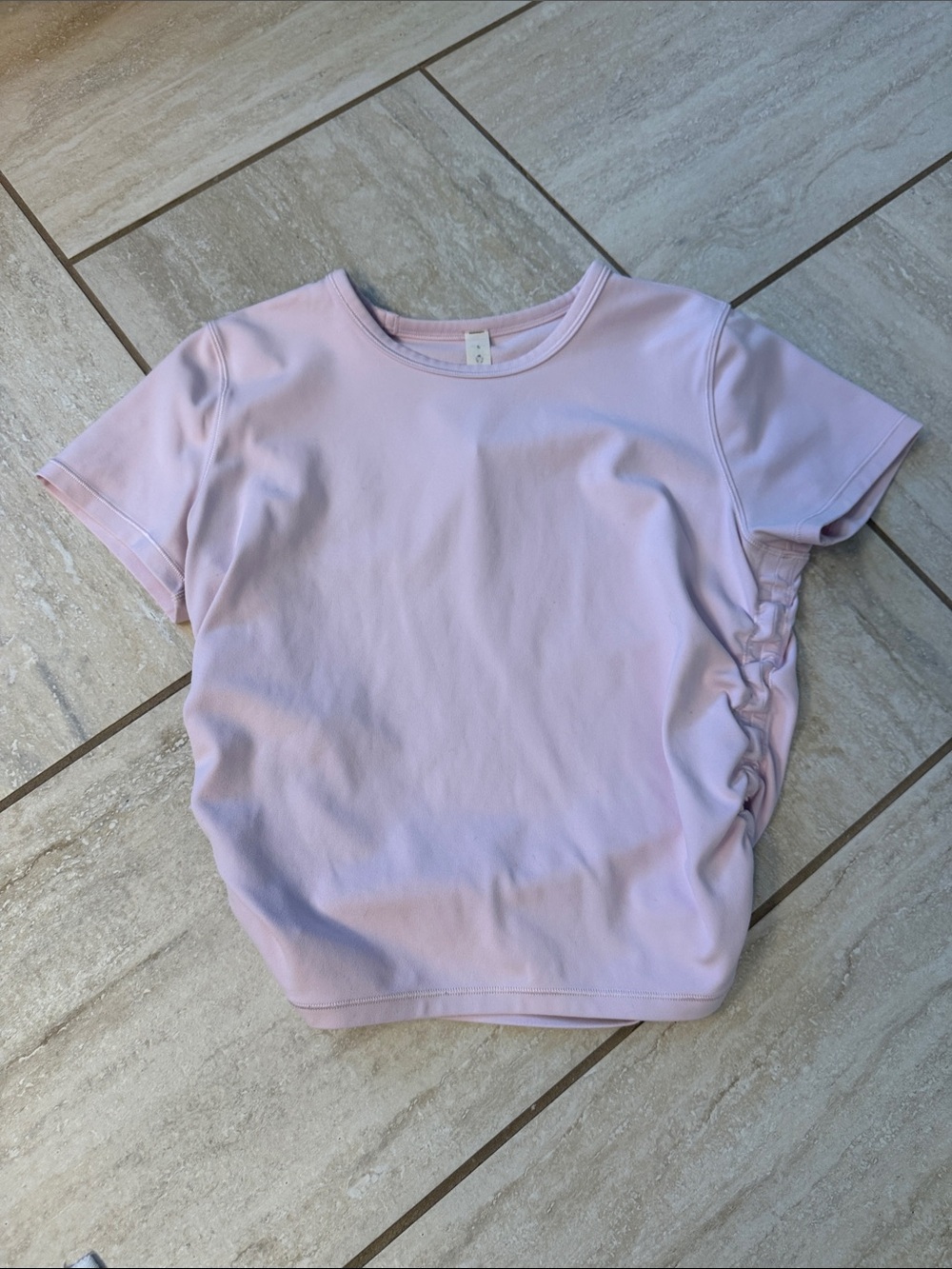 Lululemon All It Takes Nulu Short-Sleeve
T-Shirt Meadowsweet Pink. Size 6 - Picture 3 of 16